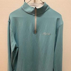 Peter Millar Perth Pullover - Sea Island (teal)